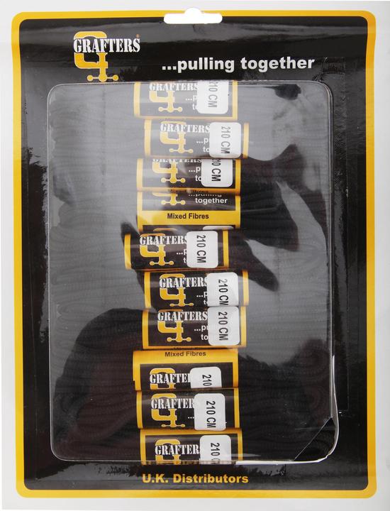 Grafters Schnürsenkel rund 210 cm 10erPack (210 cm)