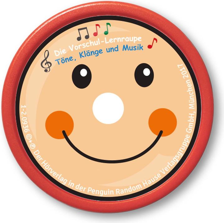 Actual product image Kekz Audiochip The Preschool Learning Caterpillar (German)