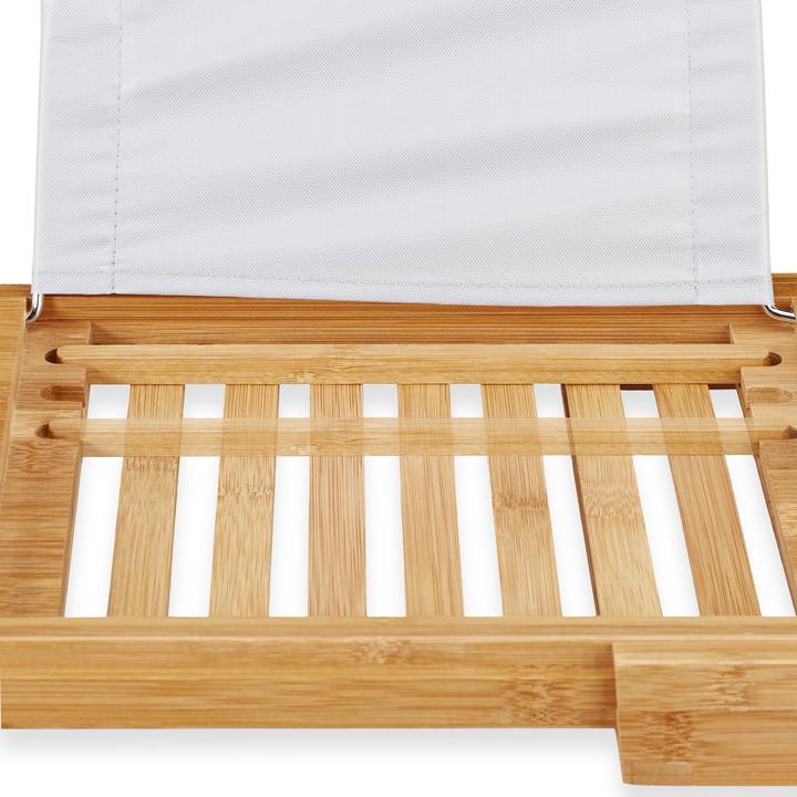 Produktbild Relaxdays Verstellbares Badebrett (105 x 23.5 x 18 cm)