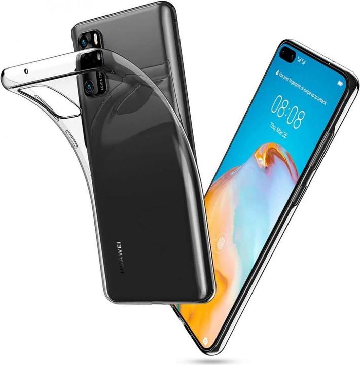 Immagine prodotto Screenguard Custodia trasparente in TPU flessibile per Huawei P40 Pro (Huawei P40 Pro)