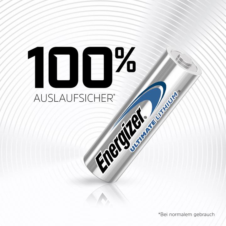 Actual product image Energizer Ultimate Lithium (4 pcs., AA, 3000 mAh)