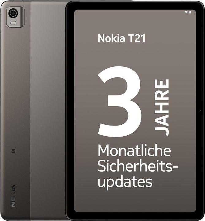 Produktbild Nokia T21 (4G, 10.36", 64 GB, Charcoal Grey)