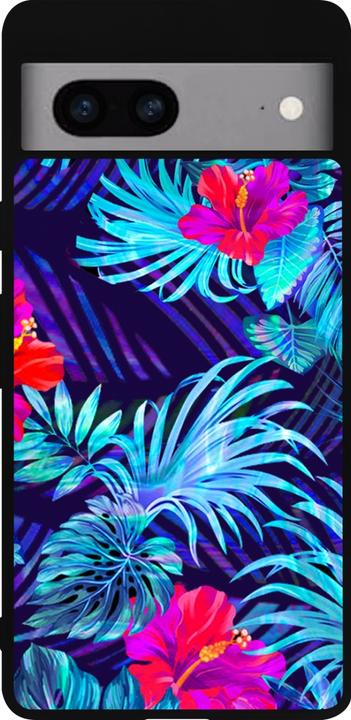 Actual product image PhoneLook Cover Silicone Black Blue Forest (Google Pixel 7a)
