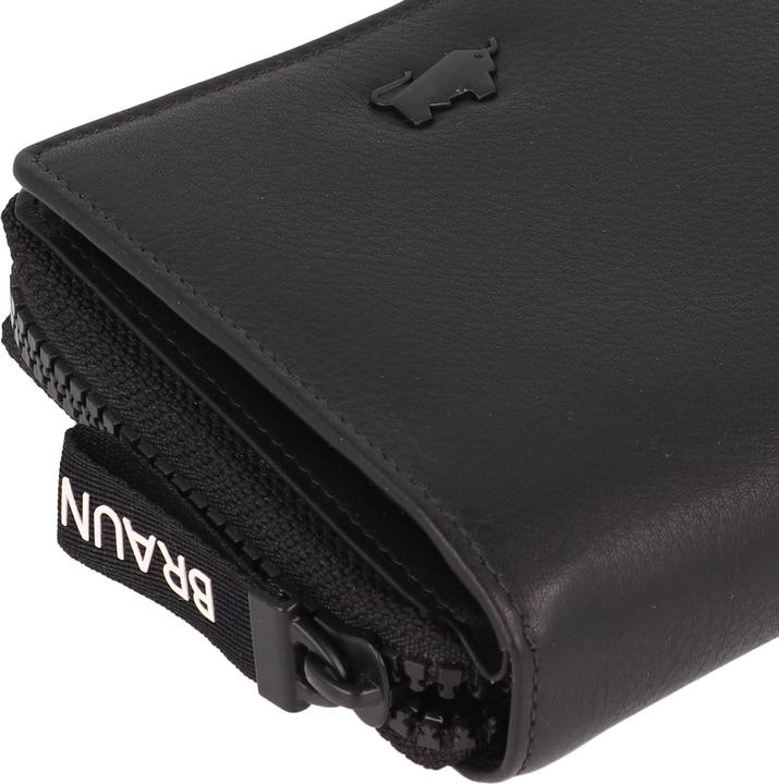 Produktbild Braun Büffel Capri Geldbörse RFID Schutz Leder 11 cm