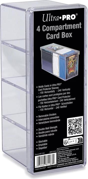 Ultra Pro 4-Compartment für 240 Karten
