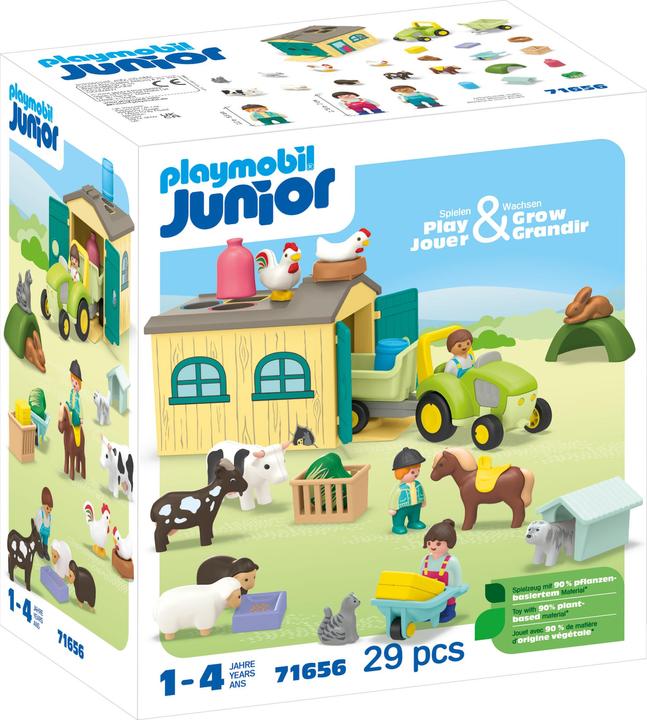 Productafbeelding Playmobil Tractor boerderij avontuur (71656)