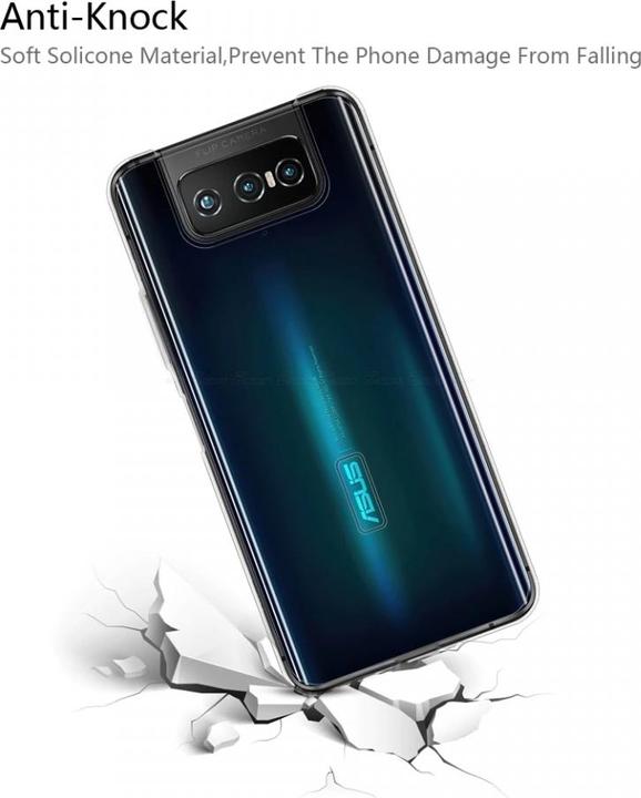 Image du produit Screenguard Asus Zenfone 7 / 7 Pro Etui souple en TPU transparent (Asus Zenfone 7)