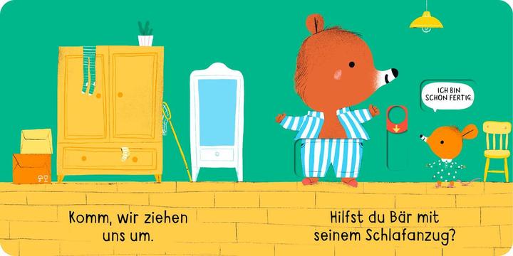 Produktbild Bär & Maus sagen gute Nacht (Deutsch, Nicola Edwards, Maria Neradova, 2024)