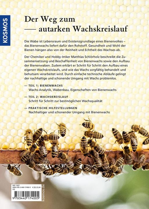 Actual product image Kosmos Bienenwachs und Wachskreislauf (German, Matthias Schlörholz, 2023)