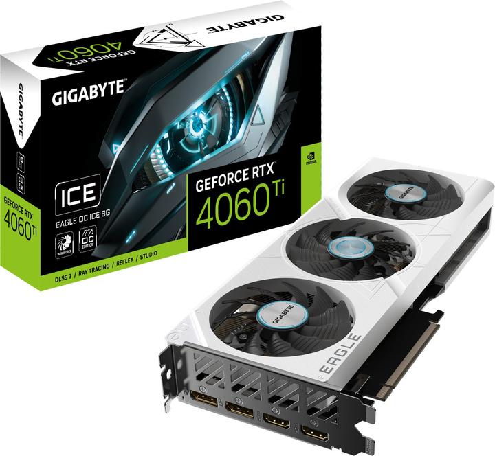 Actual product image Gigabyte GeForce RTX 4060 Ti EAGLE OC (8 GB)