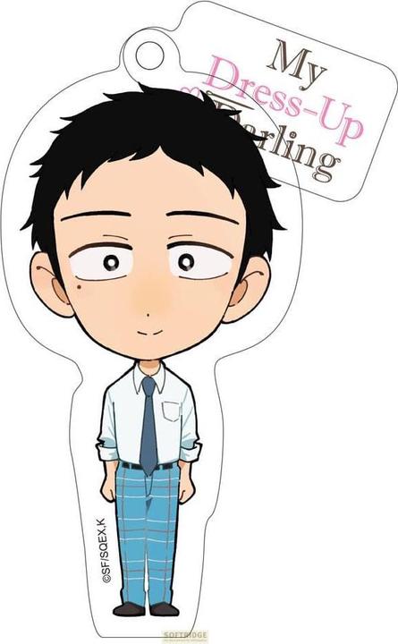 Sakami Portachiavi in acrilico My Dress-Up Darling Wakana Chibi Style 8 cm