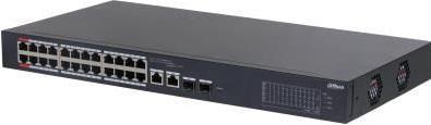 Actual product image Dahua Switch||CS4226-24ET-375|Type L2|Desktop/pedestal|PoE ports 24|375 Watts|DH-CS4226-24ET-375 (26 Ports)