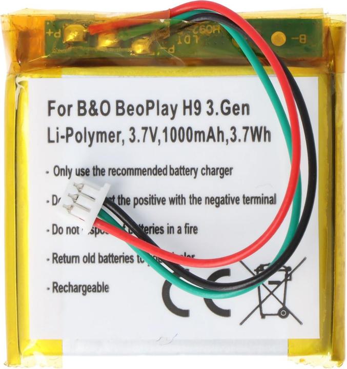 Image du produit AccuCell Batterie Bang & Olufsen BeoPlay H9 3ème génération
