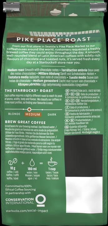 Produktbild Starbucks Pike Place Roast (200 g, Mittlere Röstung)
