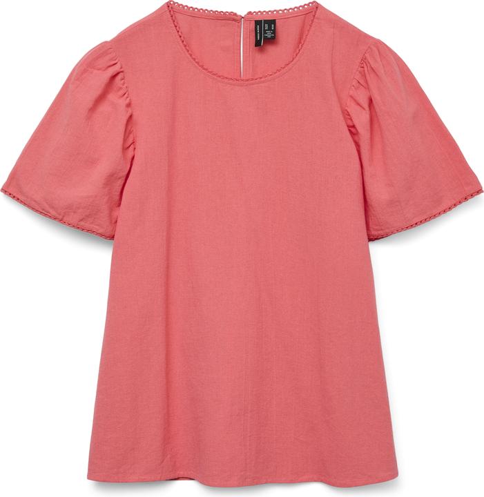Vero Moda Vmpretty Ss Top Wvn Ga Noos