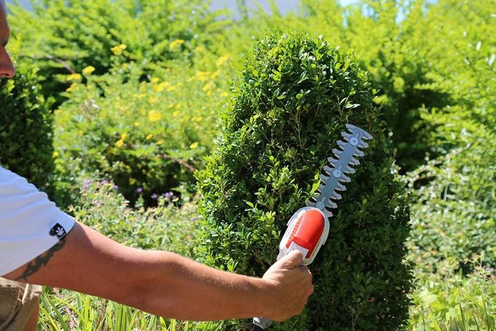Produktbild Ikra IGBS 1054 (mit Tasche& Messer) (Akkuheckenschere)