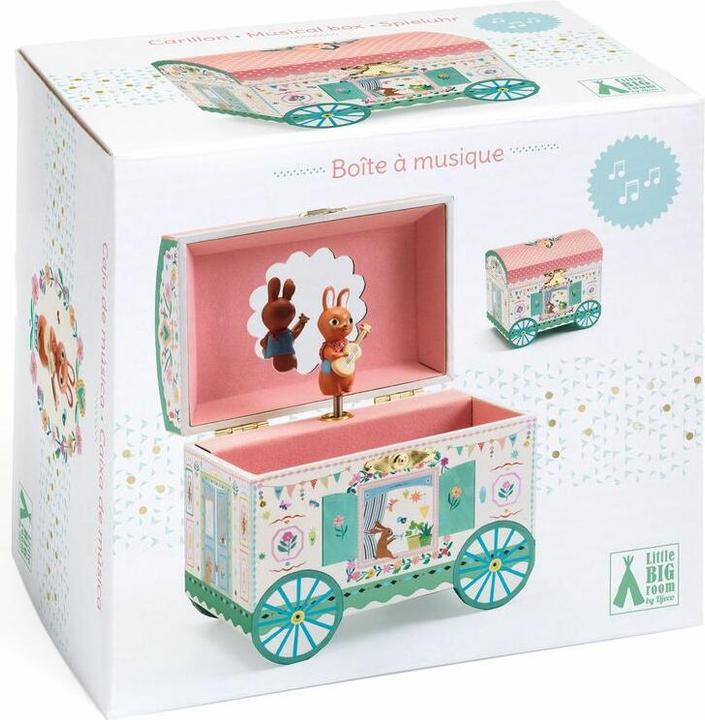 Image du produit Djeco Boîte à musique Caravane enchantée