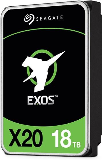 Immagine prodotto Seagate Exos X20, HDD, SAS, /s cache, 3.5inch 512e/4KN, SED (18 TB, 3.5", CMR)