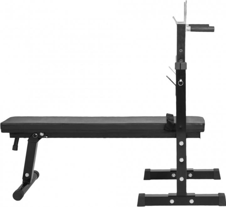 Actual product image Gorilla Sports Hantelbank mit Ablage und Hantelset