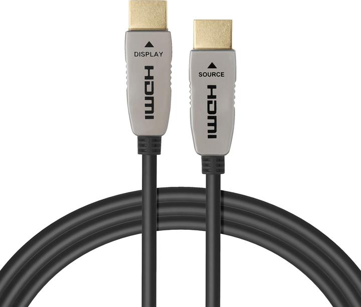Produktbild Celexon UHD Optical Fibre HDMI 2.0b Active Kabel 10m schwarz (10 m, HDMI)