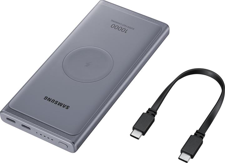 Actual product image Samsung Inductive Powerbank EB-U3300 (10000 mAh, 25 W, 37 Wh)