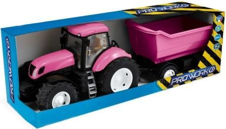 Produktbild Siva Traktor Pink Farm 62 cm