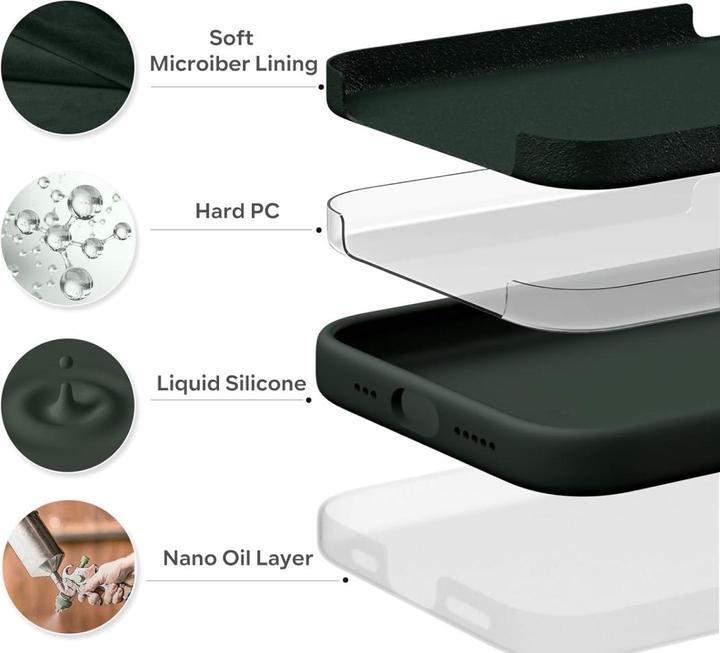 Actual product image Screenguard Liquid Silicone Case (Apple iPhone 15)