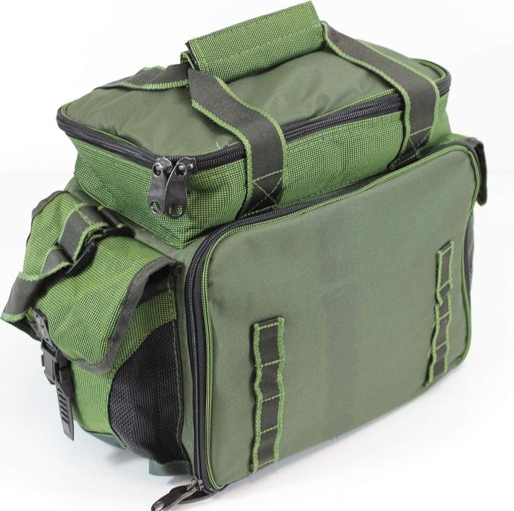 Immagine prodotto QMBasic Borsa porta attrezzi per la pesca con 4 scatole per attrezzi