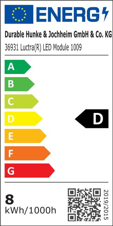 Energy Label Luctra TABLE PRO 2 LINEAR/CLAMP LED table lamp 945 lm alu (945 lm)