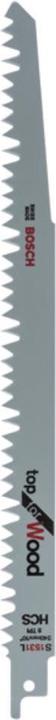 Actual product image Bosch Professional Zubehör Sabre saw blade S 1531 L, Top for Wood, pack of 5