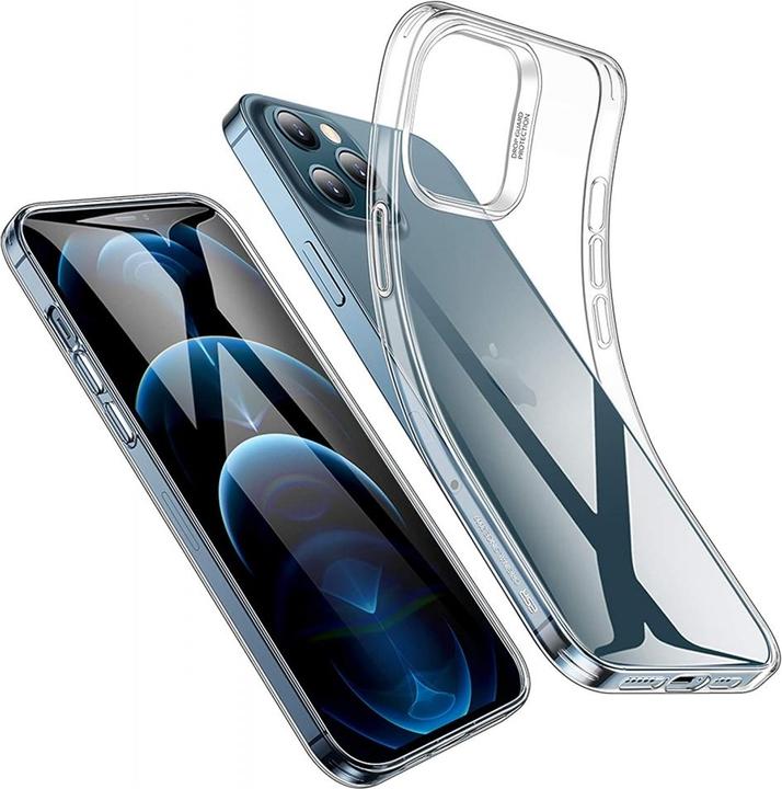 Actual product image Screenguard Apple iPhone 12 Pro Max Flexible TPU Clear Case (Apple iPhone 12 Pro Max)