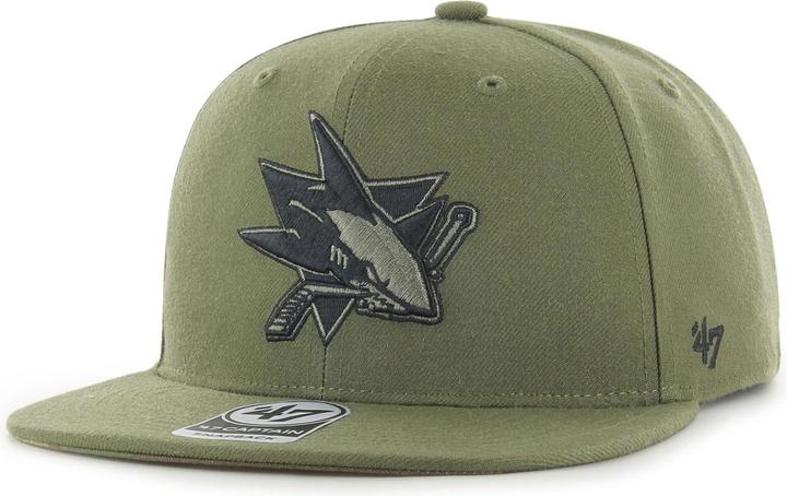 47 Brand Snapback Cap Captain San Jose Sharks Sandalwood