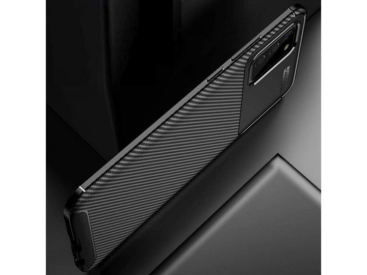 Produktbild Screenguard Samsung Galaxy A02s Hülle Carbon Design TPU Case (Samsung Galaxy A02s)