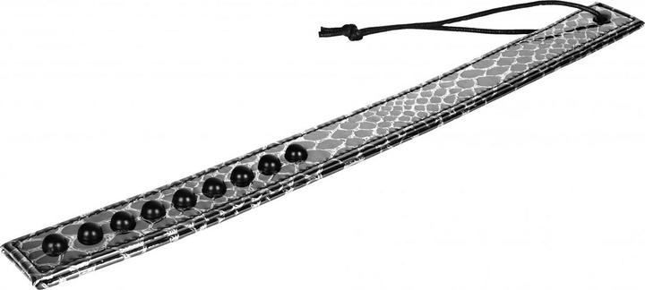 Spartacus Paddle Faux Leather black-silver