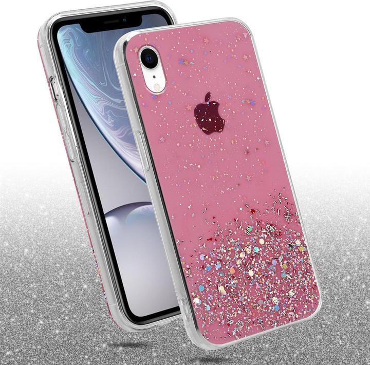 Actual product image Cadorabo TPU cover sparkling glitter (Apple iPhone XR)