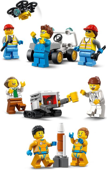 Productafbeelding LEGO Ruimtevaartcentrum (60351, LEGO Stad, LEGO Zeldzame Sets)