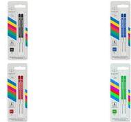 Actual product image Parker Pen Ballpoint refill QUINKflow Basic 2er M (Refill, Red, 0.70 mm)