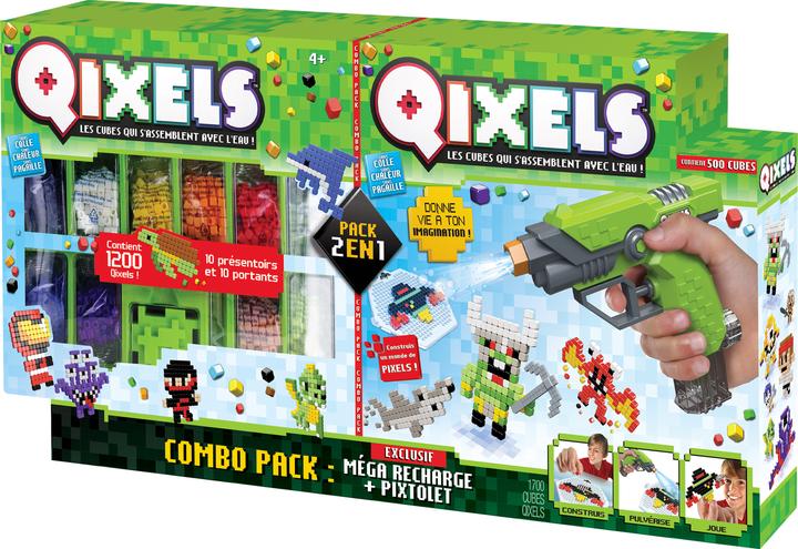 Image du produit Qixels Combo Pixtolet + Mega Recharge (Fr)