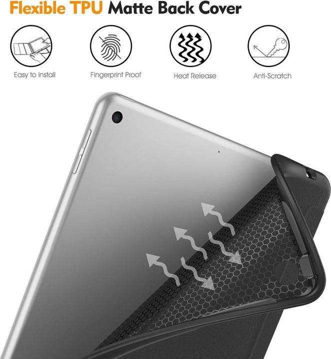 Actual product image 4smarts Folio Case Basic (Galaxy Tab S9+, Galaxy Tab S10+, Galaxy Tab S9 FE+)