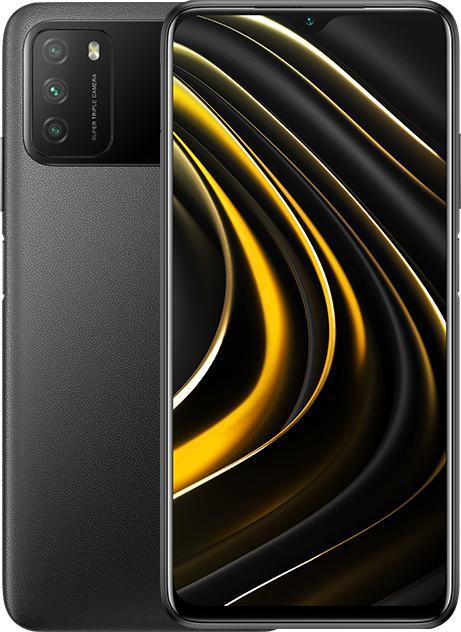 Produktbild Xiaomi Poco M3 (64 GB, Power Black, 6.53", Dual SIM, 48 Mpx, 4G)