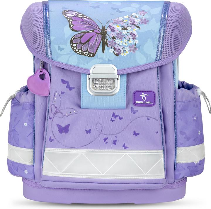 Image du produit Belmil CLASSY Schulrucksack-Set Butterfly (19 l)