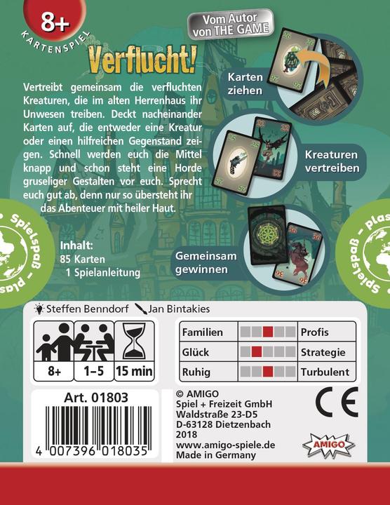 Produktbild Amigo Verflucht! (Deutsch)
