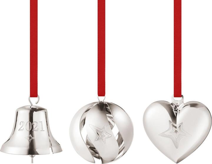 Georg Jensen Christmas set Palladium