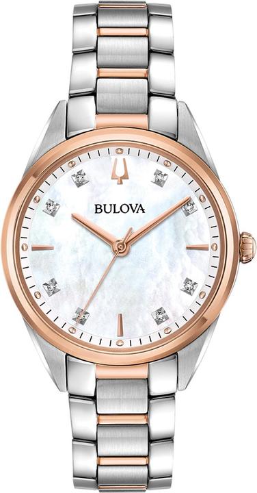 Bulova 98P183 Klassik Damen 34mm 3ATM (Analoguhr, 34 mm)