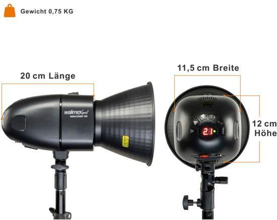 Image du produit Walimex pro Newcomer 100 Flash de studio II (100 W, Tête de flash)