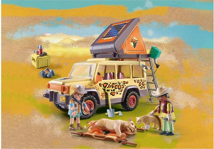 Produktbild Playmobil Mit dem Geländewagen (71293, Playmobil Wiltopia)