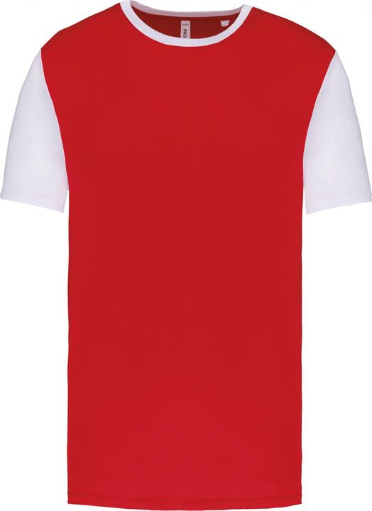 Sporty Red, White