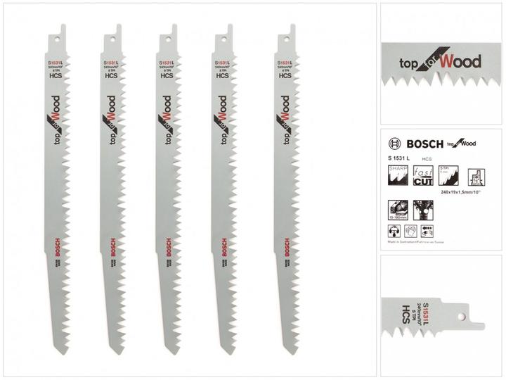 Productafbeelding Bosch Professional Zubehör S 1531 L