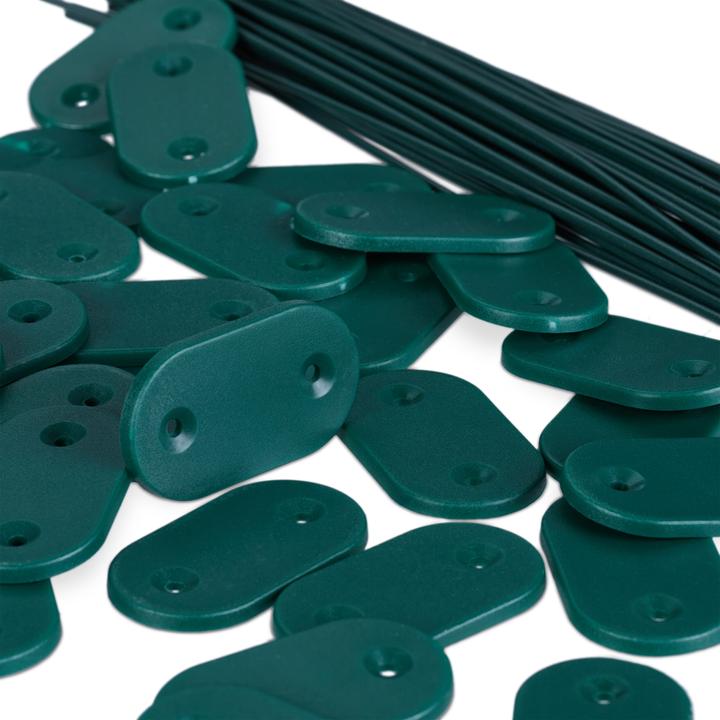 Image du produit Relaxdays 52 pcs. fixation pare-vue (10 cm)