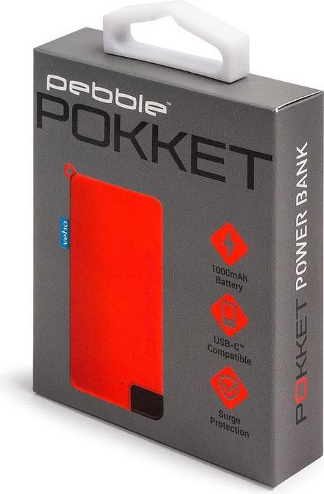 Actual product image veho PEBBLEPOKKET - Powerbank (1000 mAh, 3.70 Wh)